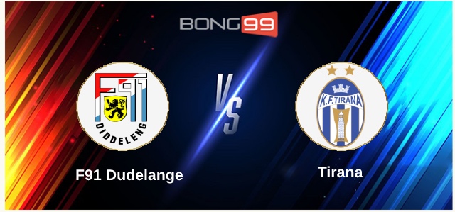 F91 Dudelange vs Tirana 